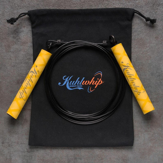 Kuhlwhip Speed Rope- Yellow - Kuhlwhip LLC