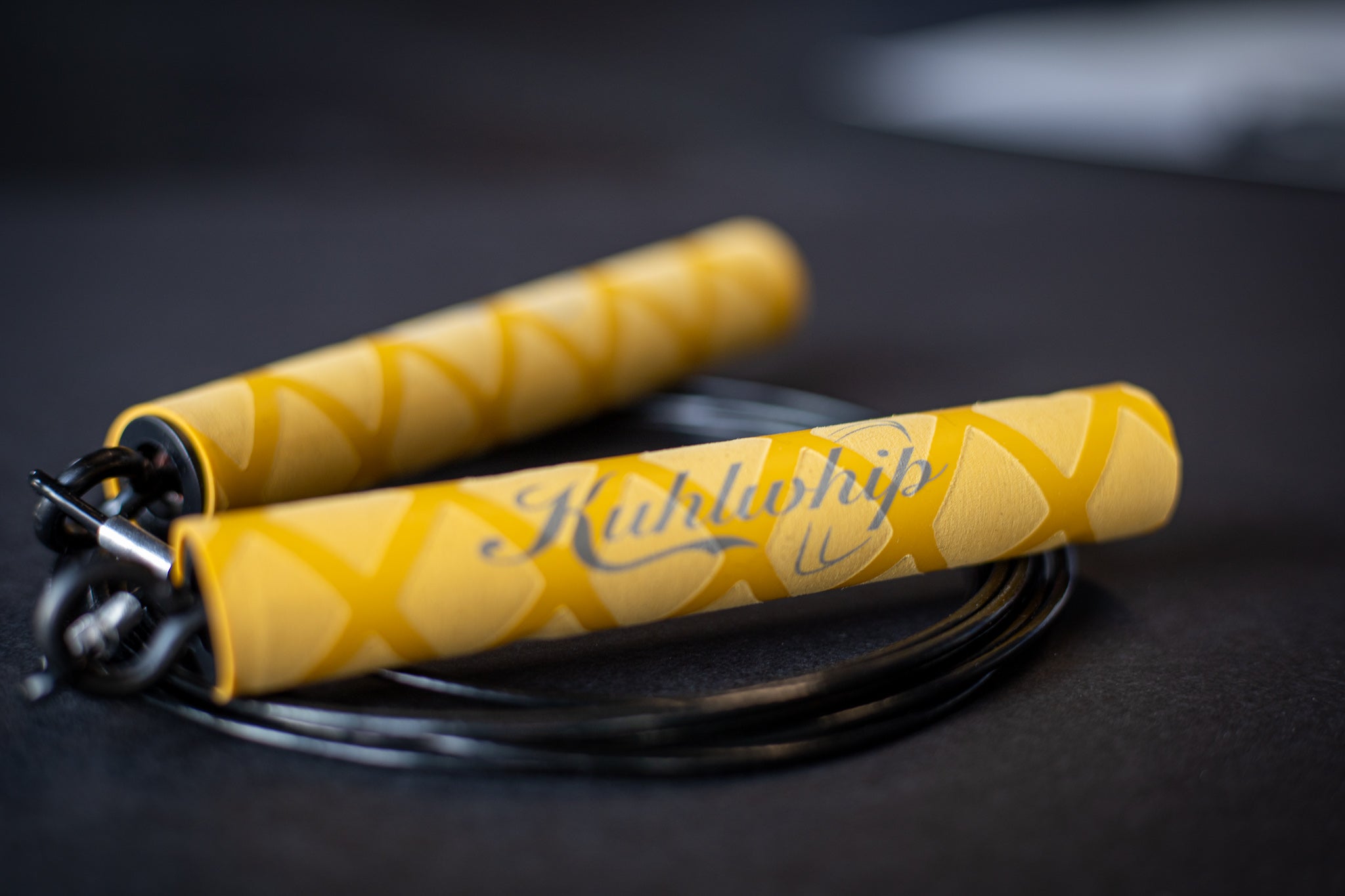 Kuhlwhip Speed Rope- Yellow - Kuhlwhip LLC