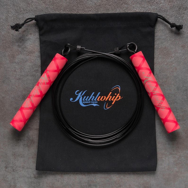 Kuhlwhip Speed Rope- Red - Kuhlwhip LLC