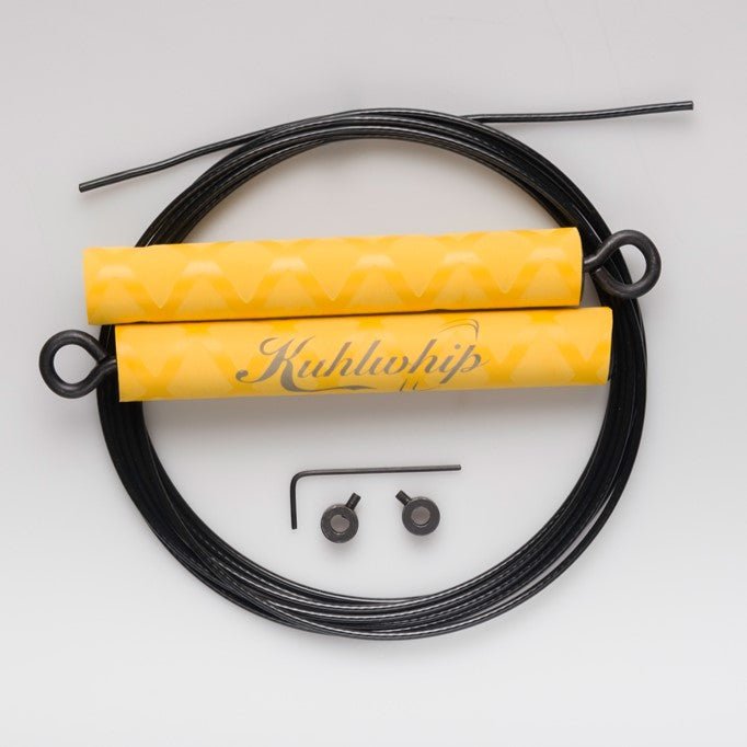Kuhlwhip Speed Rope- Yellow - Kuhlwhip LLC